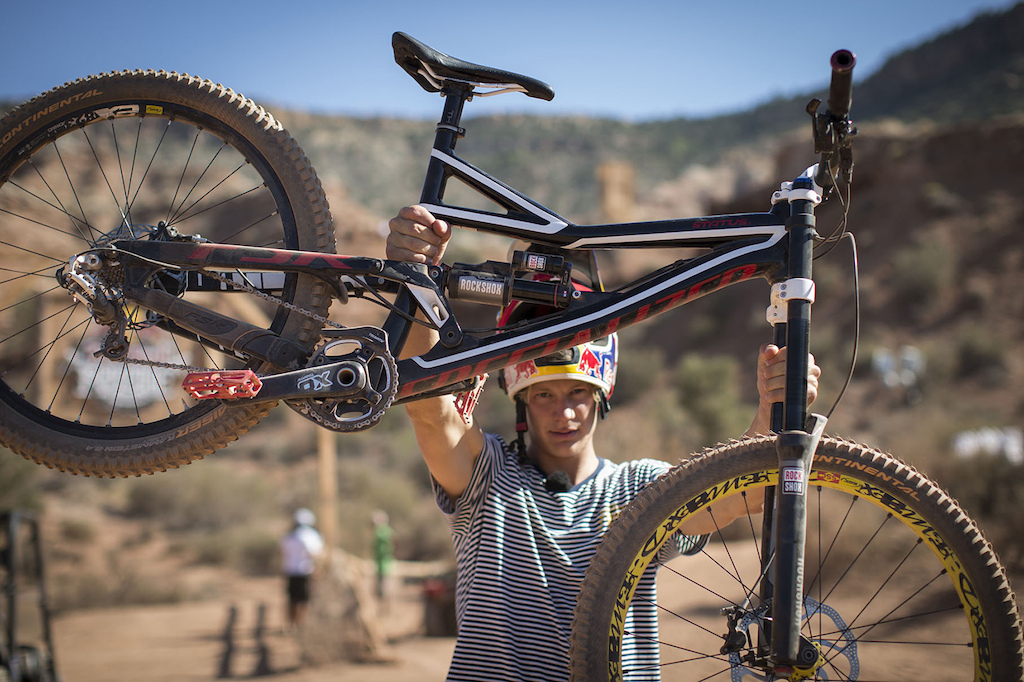 Martin Soderstrom at Redbull Rampage 2012