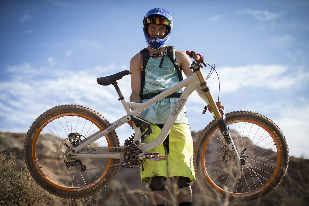 Brendan Howey at Redbull Rampage 2012