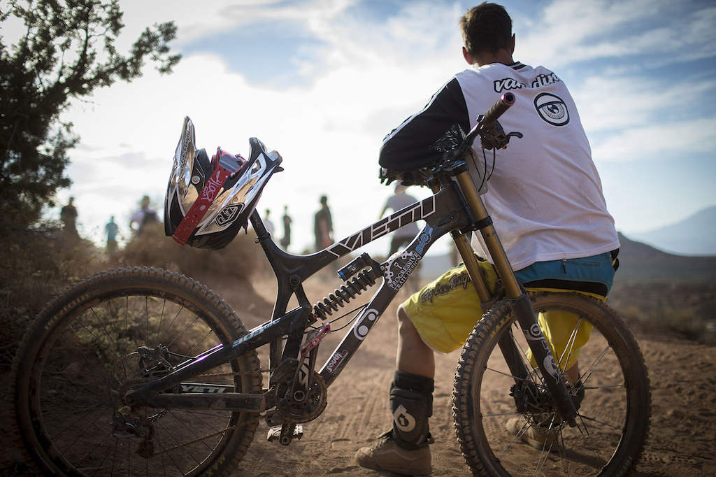 Chris Van Dine at Redbull Rampage 2012