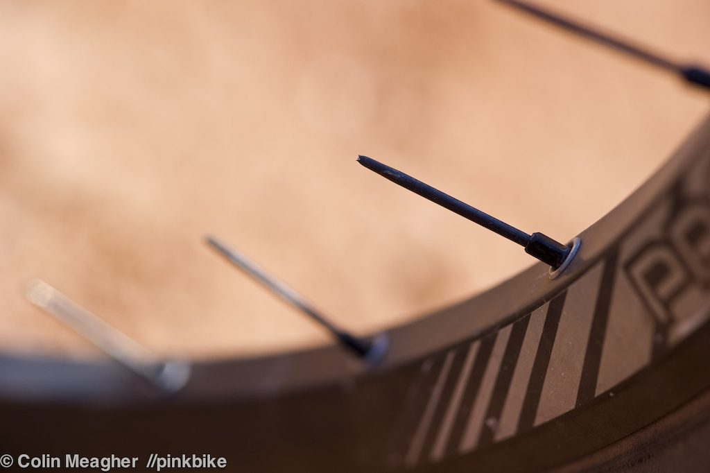 Rampage is tough on bikes. You land just one time too many a little sideways and bang--there go half your spokes.