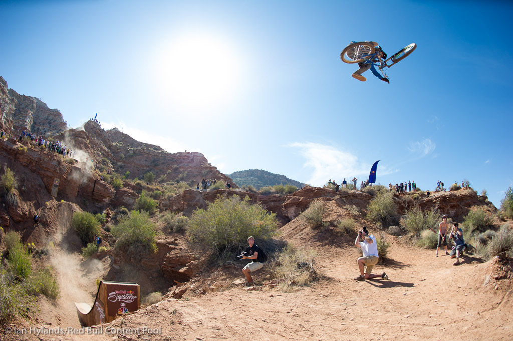 Thomas Genon won Joyride this year and he threw down some beautiful airs here in Utah. Unfortunately it wasn t enough.