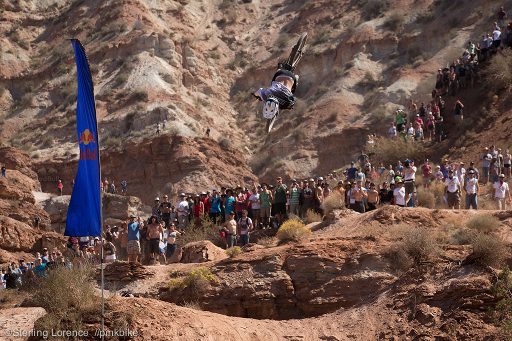 Brett Rheeder clean back flip in the finals