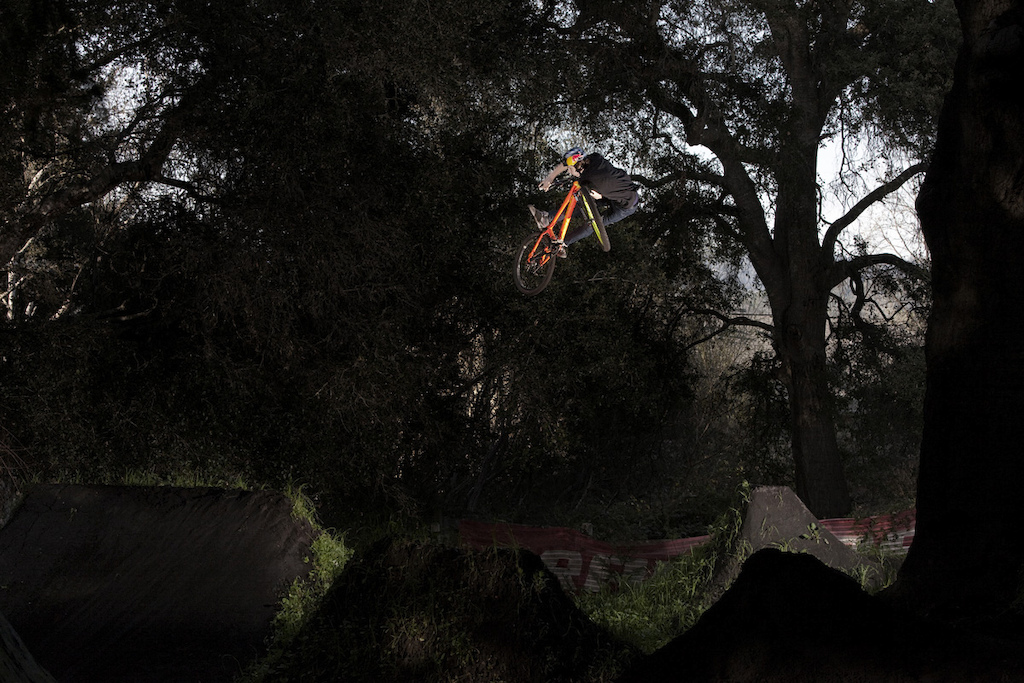 One of my last riding shots with a flash ever. Cobbs place in California 2010.