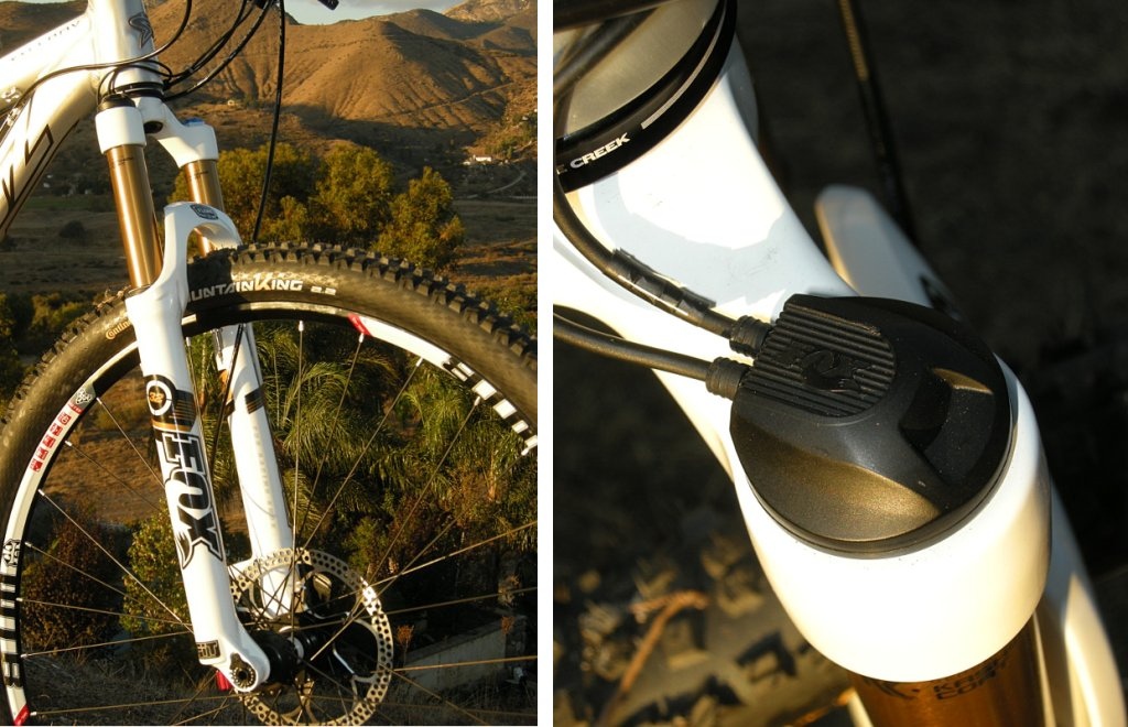 Fox Racing Shox iCD fork detail