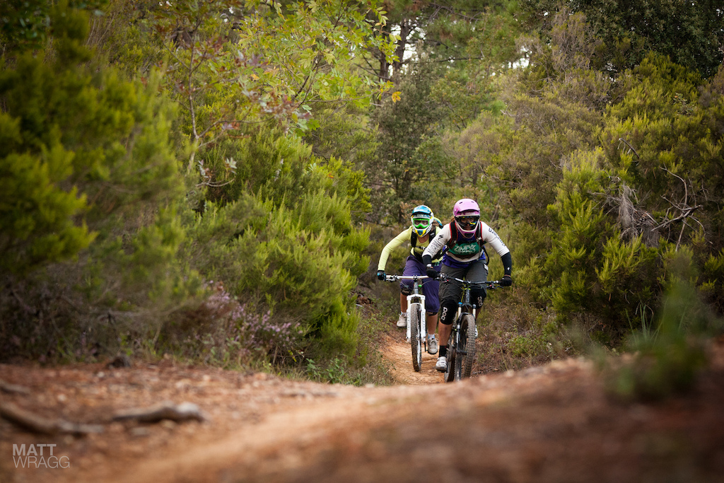 Dropping in.