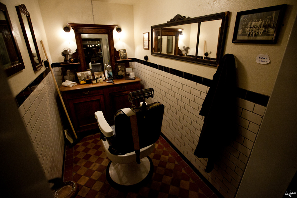 evil barber shop