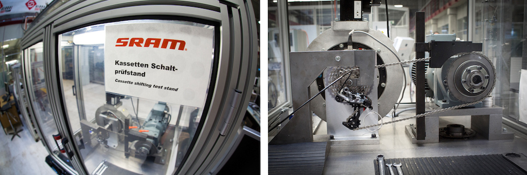 SRAM XX1 at their DTC facility in Schweinfurt Germany. Photo by Sebastian Schieck.