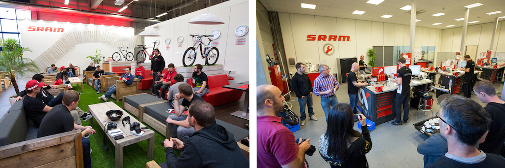 SRAM XX1 at their DTC facility in Schweinfurt Germany. Photo by Sebastian Schieck.