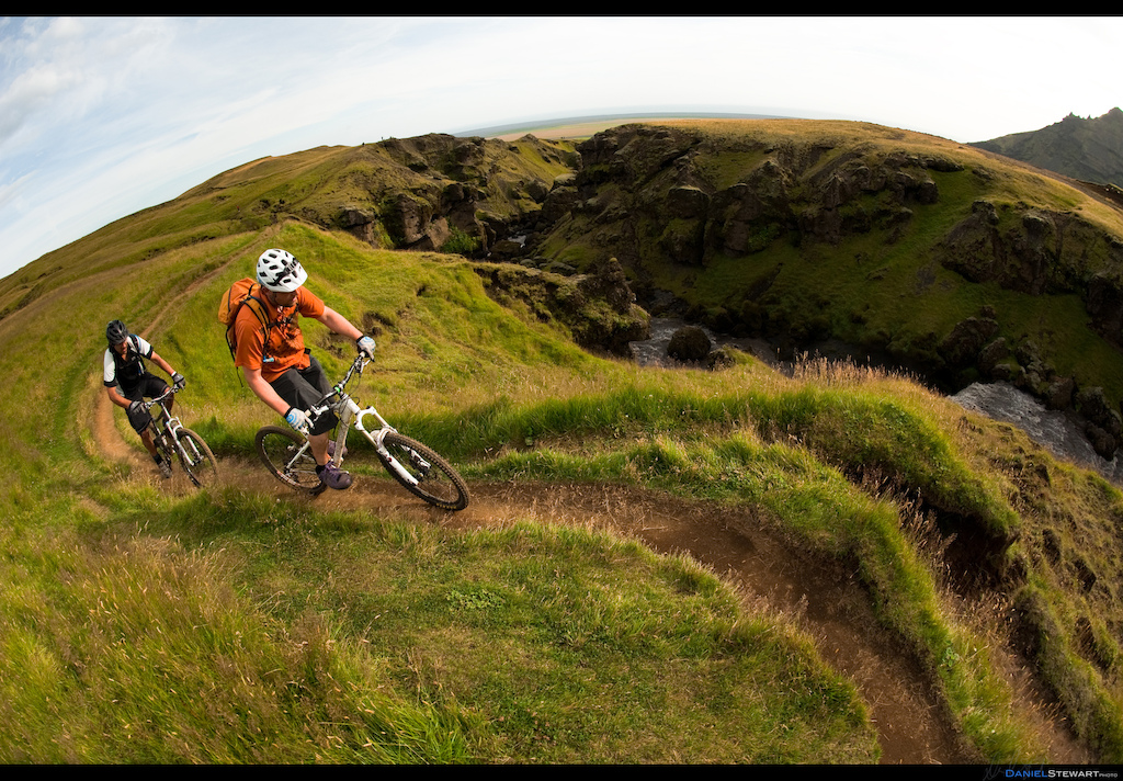 Bryce Borlick and Ray in the South of Iceland