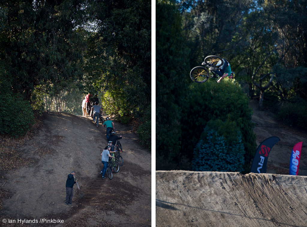 Casey Groves was throwing a bunch of sick looking stuff today.
