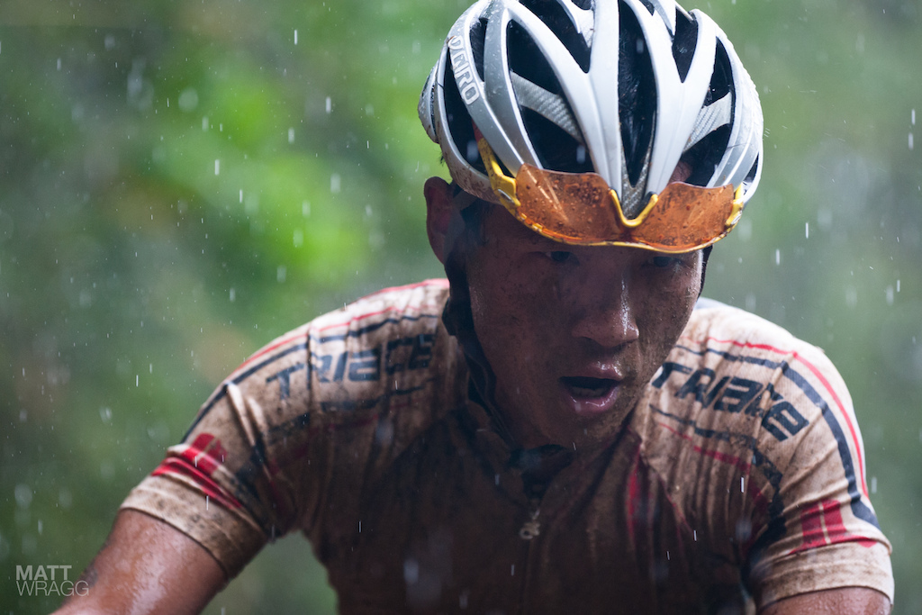 Suffering in the rain.