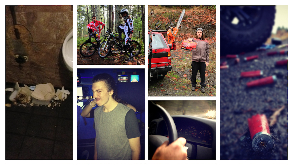 Ian Morrison and Steve Smith collages for their third video.