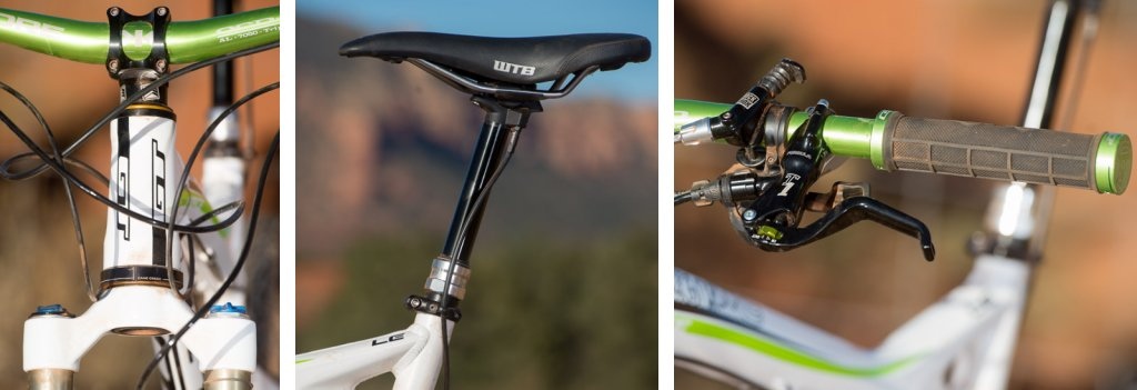 GT Force LE components - Cane Creek Angle Set RockShox Reverb seatpost Formula The One brake lever