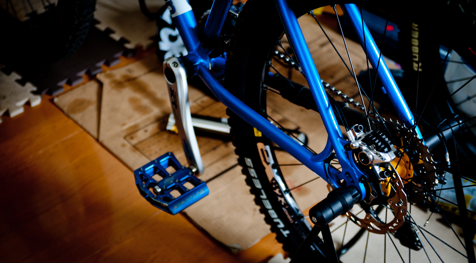 Shimano BR-M985 on Stanton Bikes Slackline 853.