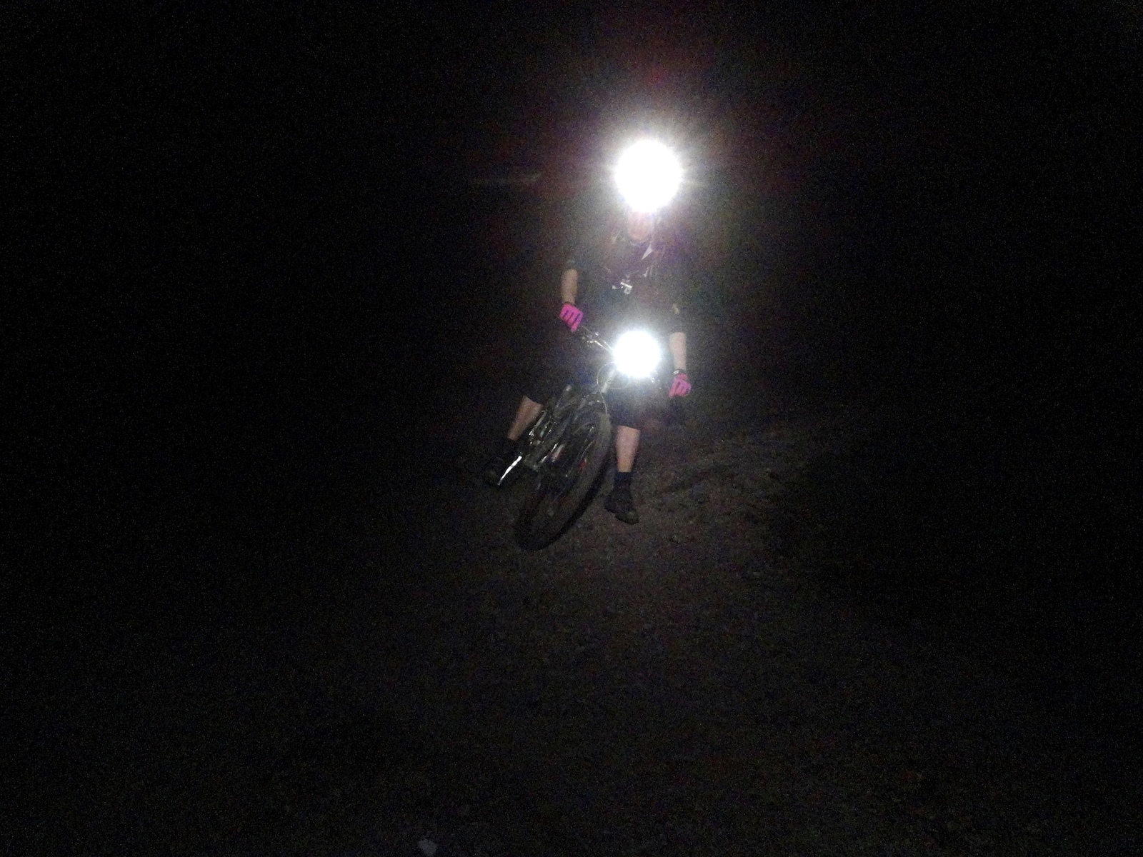 Nightbiking at Brunssummerheide, it was fun!
