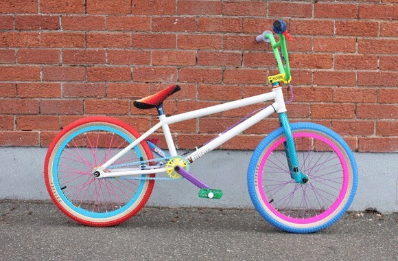 rainbow bmx bike for sale